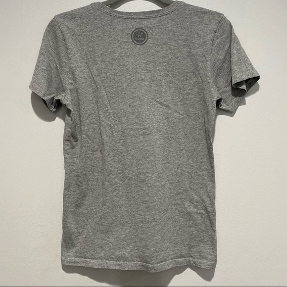 Life is Good Crusher Tee Virtual Meeting Dogs Gray XS - Picture 8 of 9